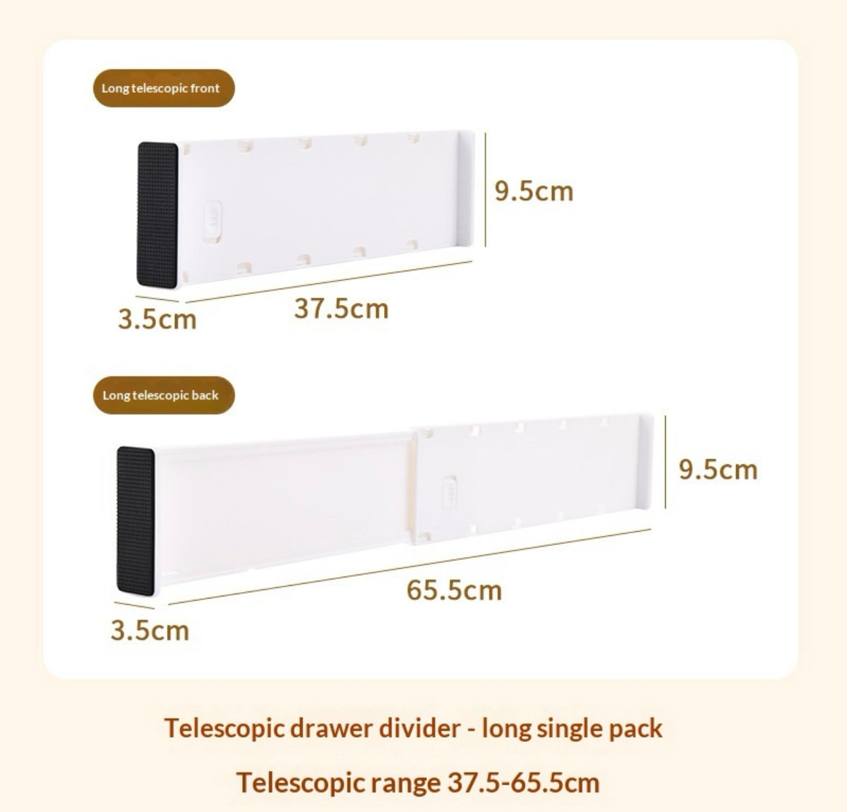 DrawerGrid Adjustable Dividers